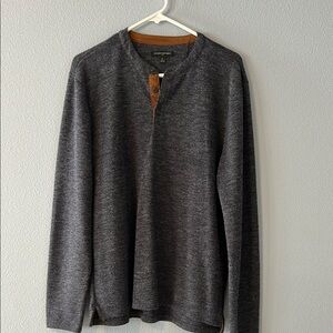 Banana Republic Blue Crewneck Sweater Soft Knit